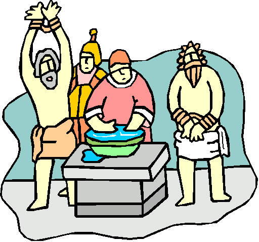 clipart jesus before pilate - photo #14